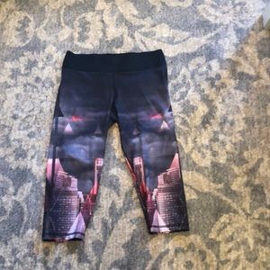 Quarter length Adidas pants